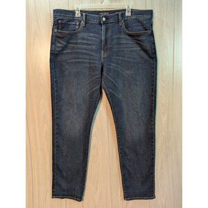 LUCKY MEN’S 121 JEANS 38x32 Slim Straight Leg Jeans 121 Straight Med Faded Blue